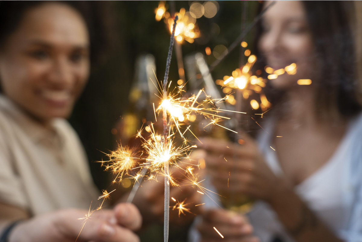 St. Andrew's Day with Thundering Effects of Pyrotechnics