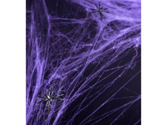 Artificial spider web - Purple - 60g