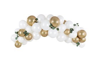 Balloon Garland - White - 200cm - 60 pieces