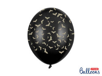 Balloon Strong 30cm - Bats - Pastel Black - 1 piece