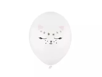 Balloon Strong 30cm - Pastel Pure White - Kitten - 1 pc.