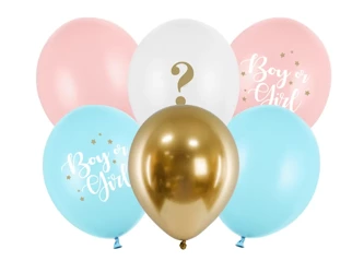 Balony 30cm, Boy or Girl, mix