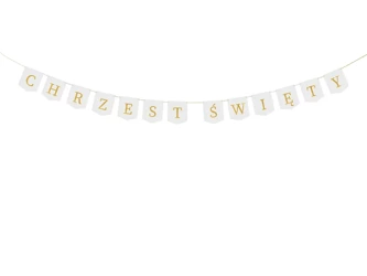 Banner - Holy Baptism - 2m - White