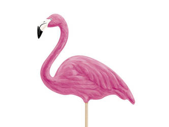 Cake topper - Aloha Flamingos - 15-23.5 cm - 6 pcs