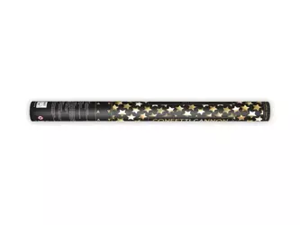 Confetti tube - gold stars - 60 cm