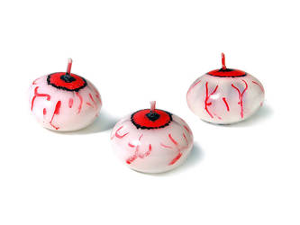 Floating candles - eyes - 4 cm - 25 pcs.