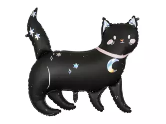 Foil balloon - Black Cat - 81 x 80cm - Halloween