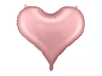 Foil balloon Heart - 75x64,5 cm - light pink