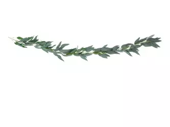 Garland - Willow Leaves - 200 cm - 1 piece.