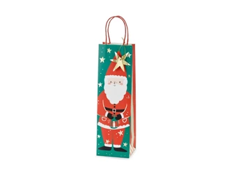 Gift bag - Santa Claus - 11x36x10 cm