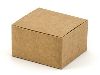 Gift boxes - Kraft - 6 x 5.5 x 3.5 cm - 10 pieces