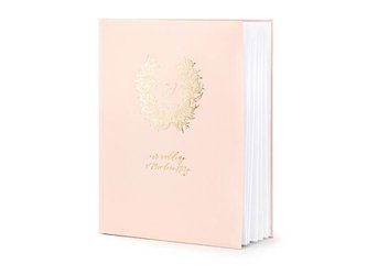 Guestbook - Garland - Powder pink - 20 x 24.5 cm - 22 cards