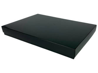 Laminated Box - Black - 350x240x40 mm