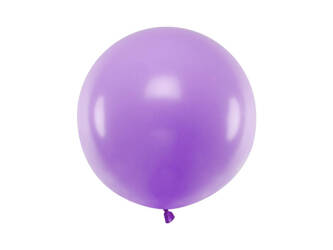 Latex Balloon 60cm - Round - Pastel Lavender Blue