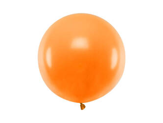 Latex Balloon 60cm - Round - Pastel Mand. Orange