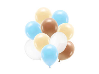 Latex balloons 30 cm - Nude - Mix - 10 pieces