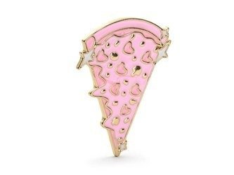 Metal pin - Pizza - 3.5 x 3 cm