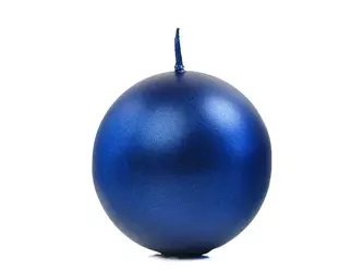 Metallized Ball Candle - Pomegranate - 6cm - 10 pieces