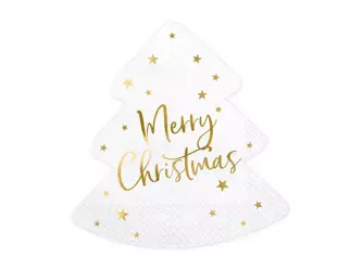 Napkins - Christmas Tree - Merry Christmas - 20 pcs.