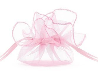 Organza bags - Pink - 20 pieces - 26cm