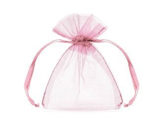 Organza bags - Pink - 20 pieces - 7.5 x 10cm