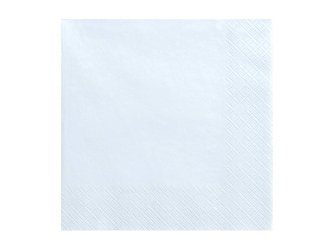 Paper napkins - Light blue - 33 x 33cm - 20 pieces