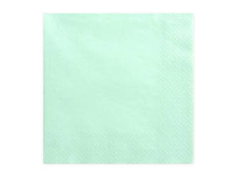 Paper napkins - Mint - 33x33cm - 20 pieces