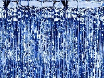 Party Curtain - Blue - 90 x 250cm