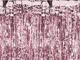 Party Curtain - Pink Gold - 90 x 250 cm