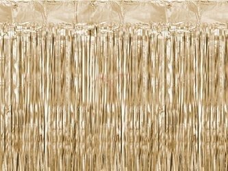 Party Curtain - gold - 90 x 250cm