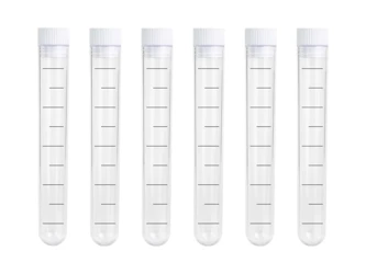 Plastic glasses - Test tubes - 13ml - 6 pieces