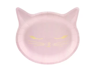 Plates - Kitten - 22x20 cm - 6 pcs.