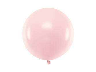 Round Balloon - Pastel Pale Pink - 60cm