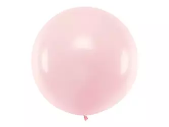 Round balloon 1m - Pastel Pale Pink