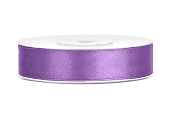 Satin ribbon - Lavender - 12mm/25m