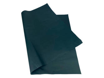 Smooth Tissue Paper - Black - 50 x 70 cm