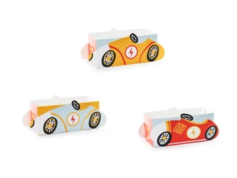 Snack boxes - Cars - Mix - 3 pieces