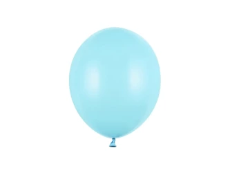 Strong balloons 23 cm - Pastel Light Blue - 100 pcs.