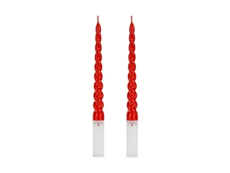 Taper candles - Santa Claus - 25 cm - 2 pcs