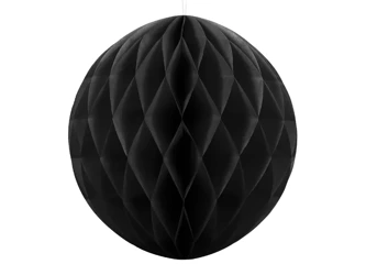 Tissue paper ball - Black - 40cm