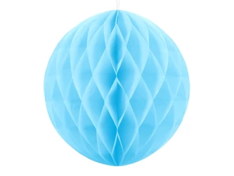 Tissue paper ball, Blue - 20cm