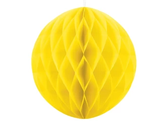 Tissue paper ball - Yellow - 20cm