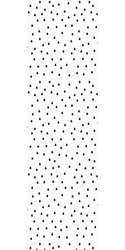 Wrapping paper - White - Droplets - 68.5 x 100 cm