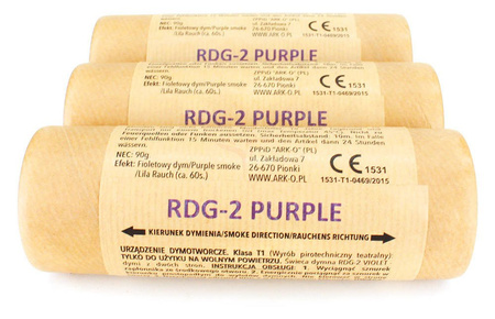 KIT - 3 x DIAMOND CANDLE - Purple - pin - RDG-2-PURPLE - Ark-O