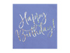 Paper napkins - Happy Birthday - Navy blue - 33x33cm - 20 pieces