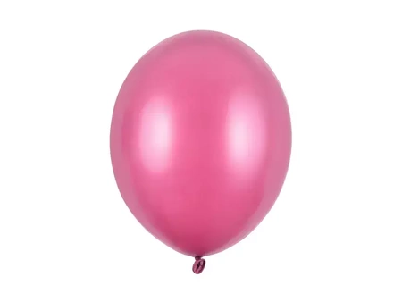 Strong 30cm Balloons - Metallic Hot Pink - 100 pcs.