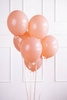 Strong balloons 12 cm - Pastel Peach - 100 pieces