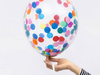 Latex balloons 30cm - Colorful Confetti - 6 pieces