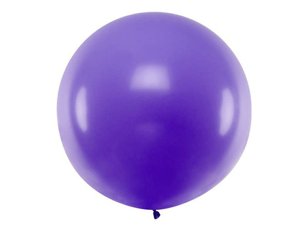 Latex Balloon - Round - Pastel Lavender - 1m 