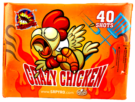 CRAZY CHICKEN DISPLAY - 40s - 25mm - CLE4092 - SRPYRO